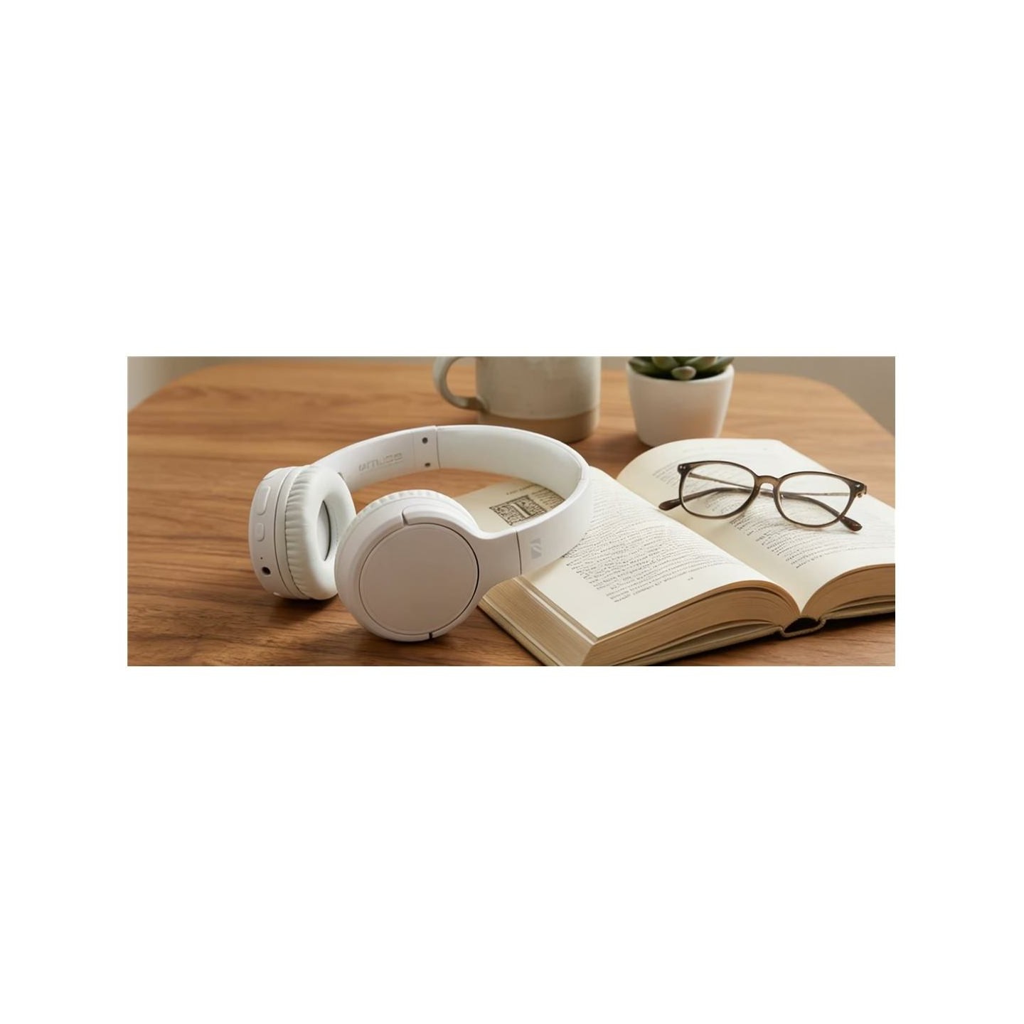 Muse | Stereo Headphones | M-272 BTW | Wireless/Wired | On-Ear | White | Noise canceling