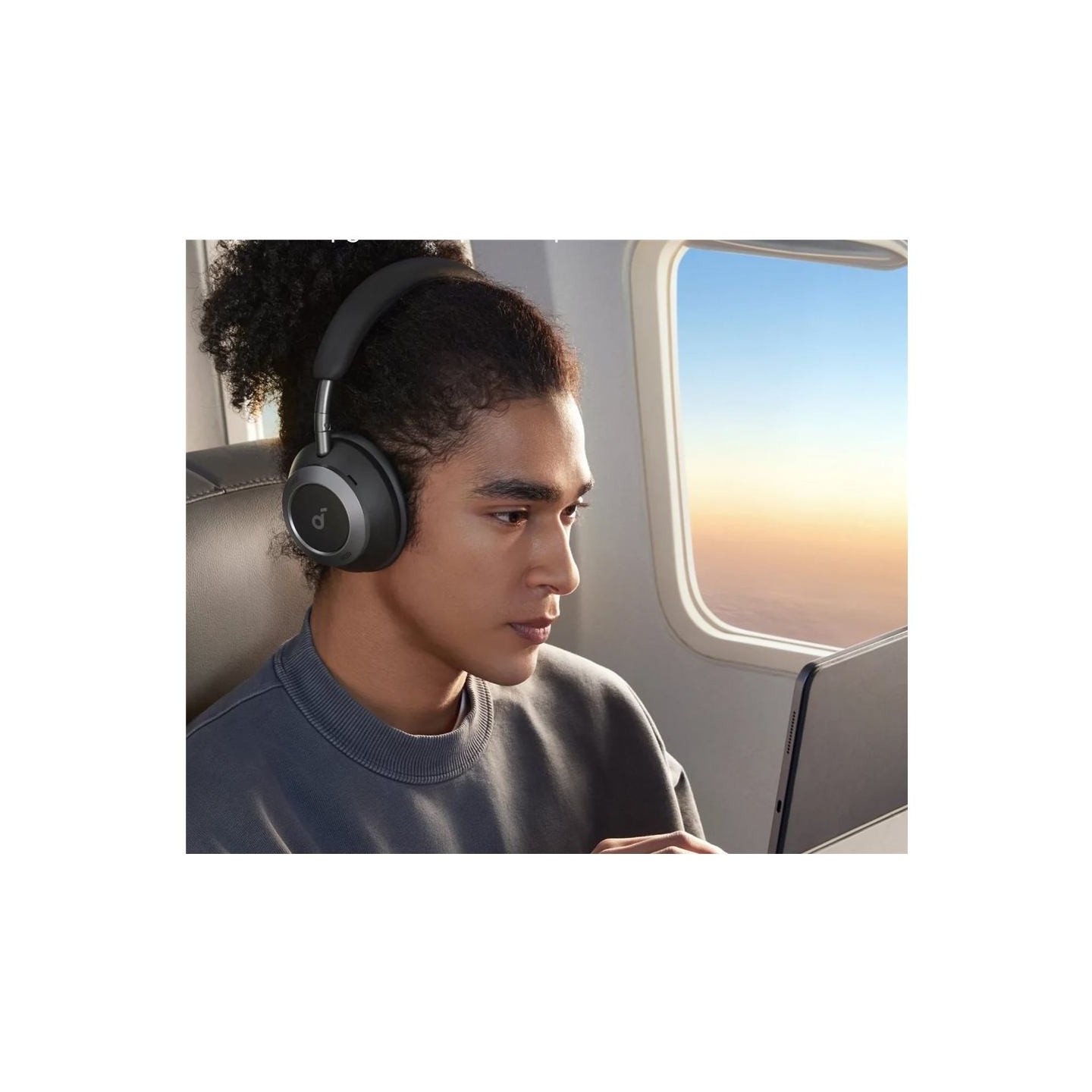 Anker Soundcore | Foldable Headphones | Space One Pro | Bluetooth | Over-ear | Microphone | Jet Black | Wireless