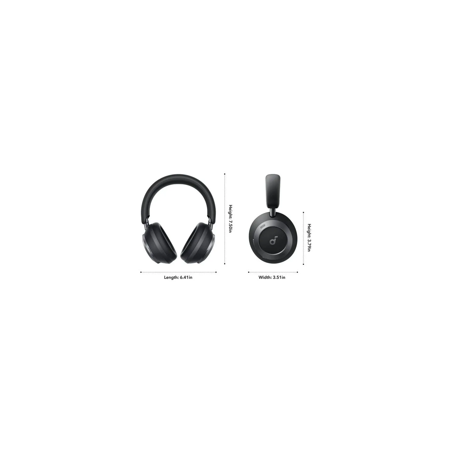 Anker HEadphones Soundcore Space one PRO black