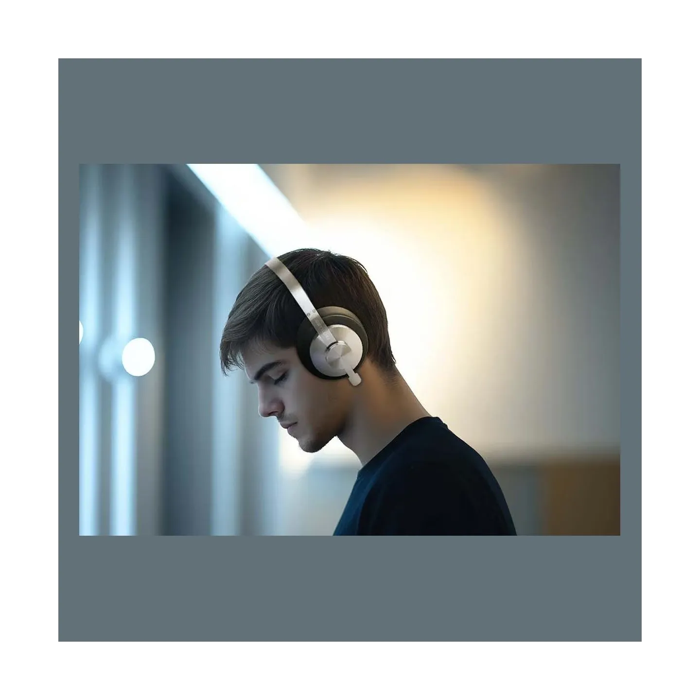 Muse | Headphones | M-298 SBL | ANC