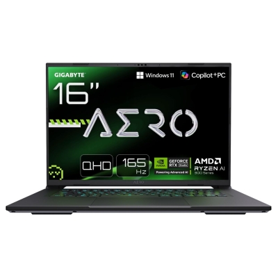 Gigabyte AERO X16 Gaming 1WH | Lunar White | 16 " | IPS | WQXGA | 2560 x 1600 pixels | 165 Hz | Anti-glare | AMD Ryzen Al 7 | 35