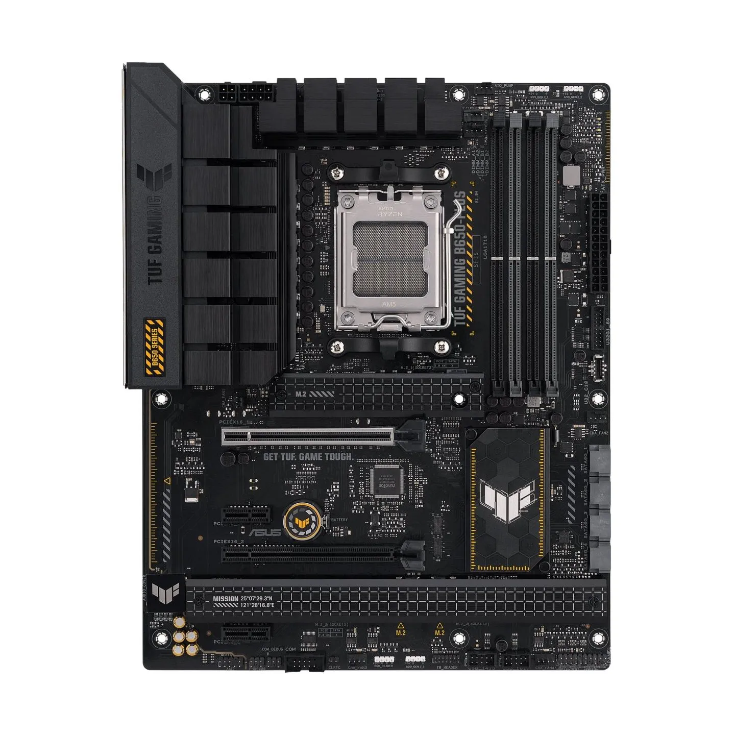 Asus | TUF Gaming B650-Plus - motherboard - ATX | Processor family AMD B650 | Processor socket 1 x Socket AM5 | 4 DIMM slots - D