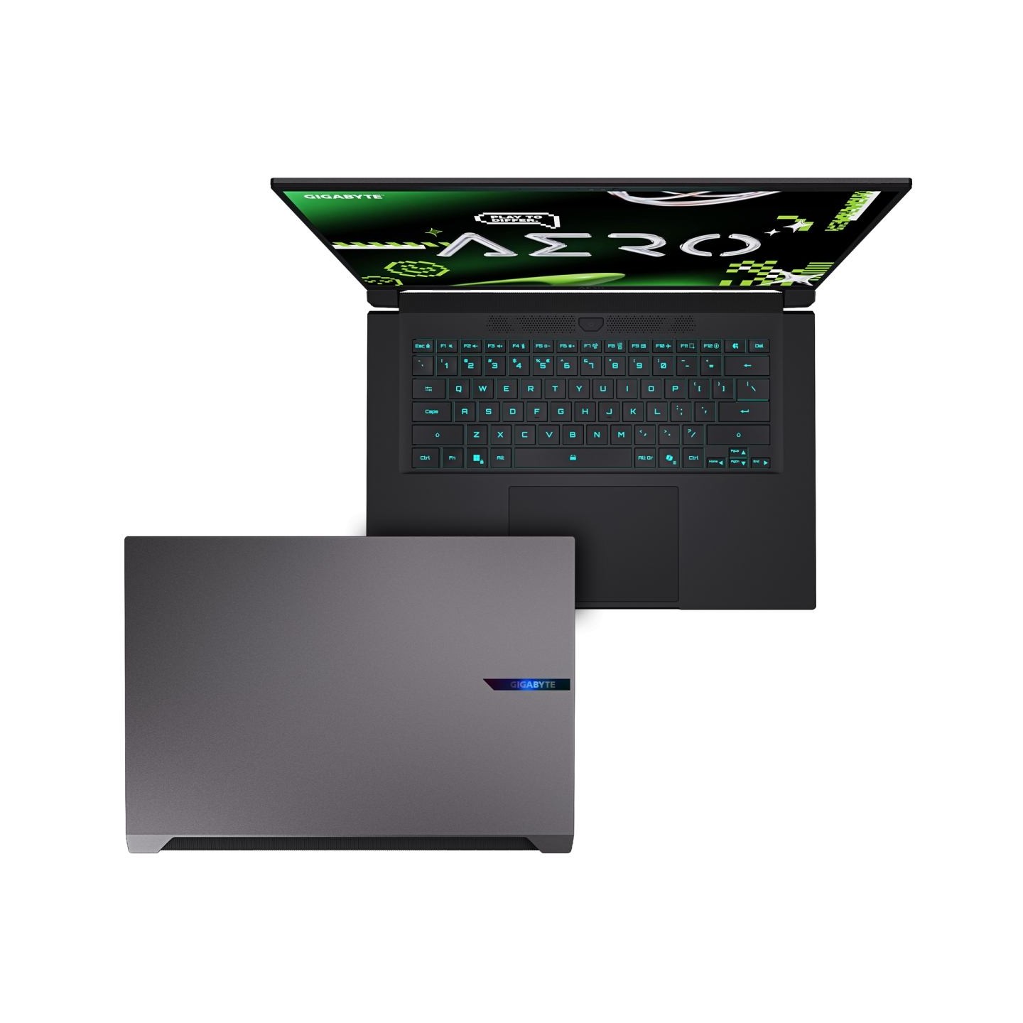 Gigabyte AERO X16 Gaming 1WH | Space Gray | 16 " | IPS | WQXGA | 2560 x 1600 pixels | 165 Hz | Anti-glare | AMD Ryzen Al 7 | 350