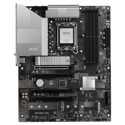 MSI PRO Z890-S WIFI | Processor family Intel | Processor socket LGA1851 | 2000 GB | DDR5 UDIMM | Supported hard disk drive inter