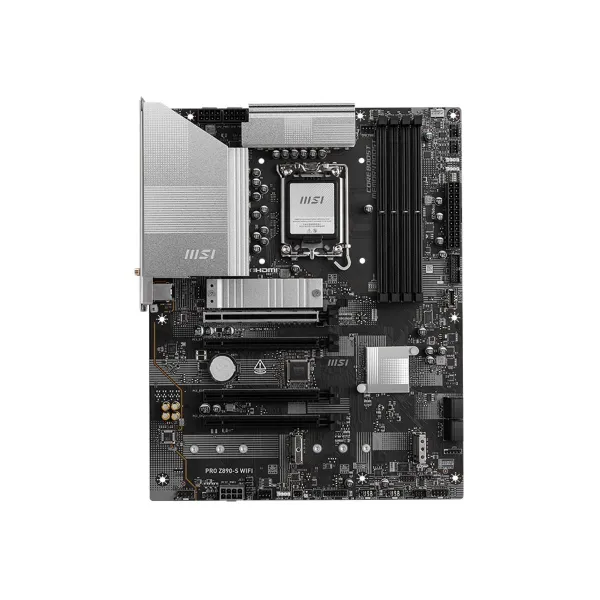 MSI PRO Z890-S WIFI | Processor family Intel | Processor socket LGA1851 | 2000 GB | DDR5 UDIMM | Supported hard disk drive inter
