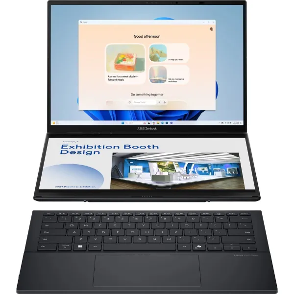 Asus Notebook|ASUS|ZenBook Series|DUO|UX8406CA-PZ009W|CPU  Core Ultra|U9-285H|2900 MHz|14"|Touchscreen|2880x1800|RAM 32GB|LPDDR5