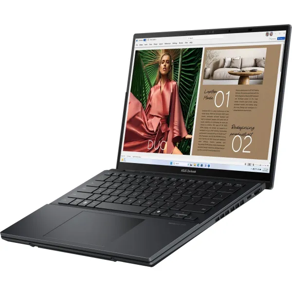 Asus Notebook|ASUS|ZenBook Series|DUO|UX8406CA-PZ009W|CPU  Core Ultra|U9-285H|2900 MHz|14"|Touchscreen|2880x1800|RAM 32GB|LPDDR5