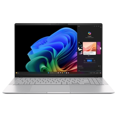 Asus Vivobook S S5507QA-MA112W | Cool Silver | 15.6 " | OLED | 3K | 120 Hz | 2880 x 1620 pixels | Glossy | Snapdragon X Elite | 