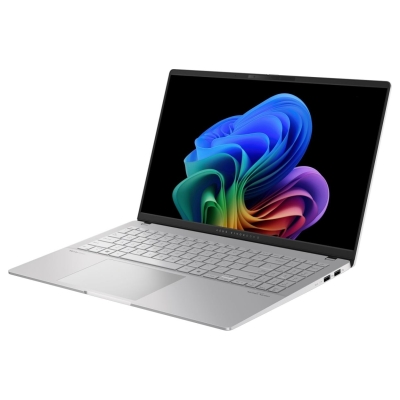 Asus Vivobook S S5507QA-MA112W | Cool Silver | 15.6 " | OLED | 3K | 120 Hz | 2880 x 1620 pixels | Glossy | Snapdragon X Elite | 
