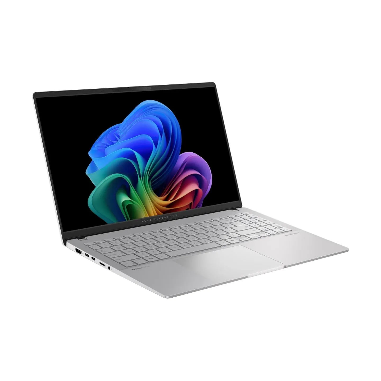 Asus Vivobook S S5507QA-MA112W | Cool Silver | 15.6 " | OLED | 3K | 120 Hz | 2880 x 1620 pixels | Glossy | Snapdragon X Elite | 