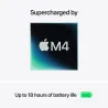 Apple MacBook | Air | Starlight | 13 " | IPS | 2560 x 1664 pixels | Apple M4 | 16 GB | Solid-state drive capacity 256 GB | Apple