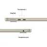 Apple MacBook | Air | Starlight | 13 " | IPS | 2560 x 1664 pixels | Apple M4 | 16 GB | Solid-state drive capacity 256 GB | Apple