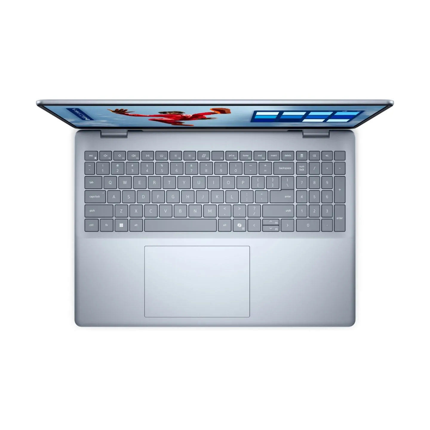 Dell | Plus 16 | Ice Blue | 16 " | WVA | Touchscreen | FHD+ | 1920 x 1200 pixels | Intel Core Ultra 7 | 258V | 32 GB | LPDDR5X |