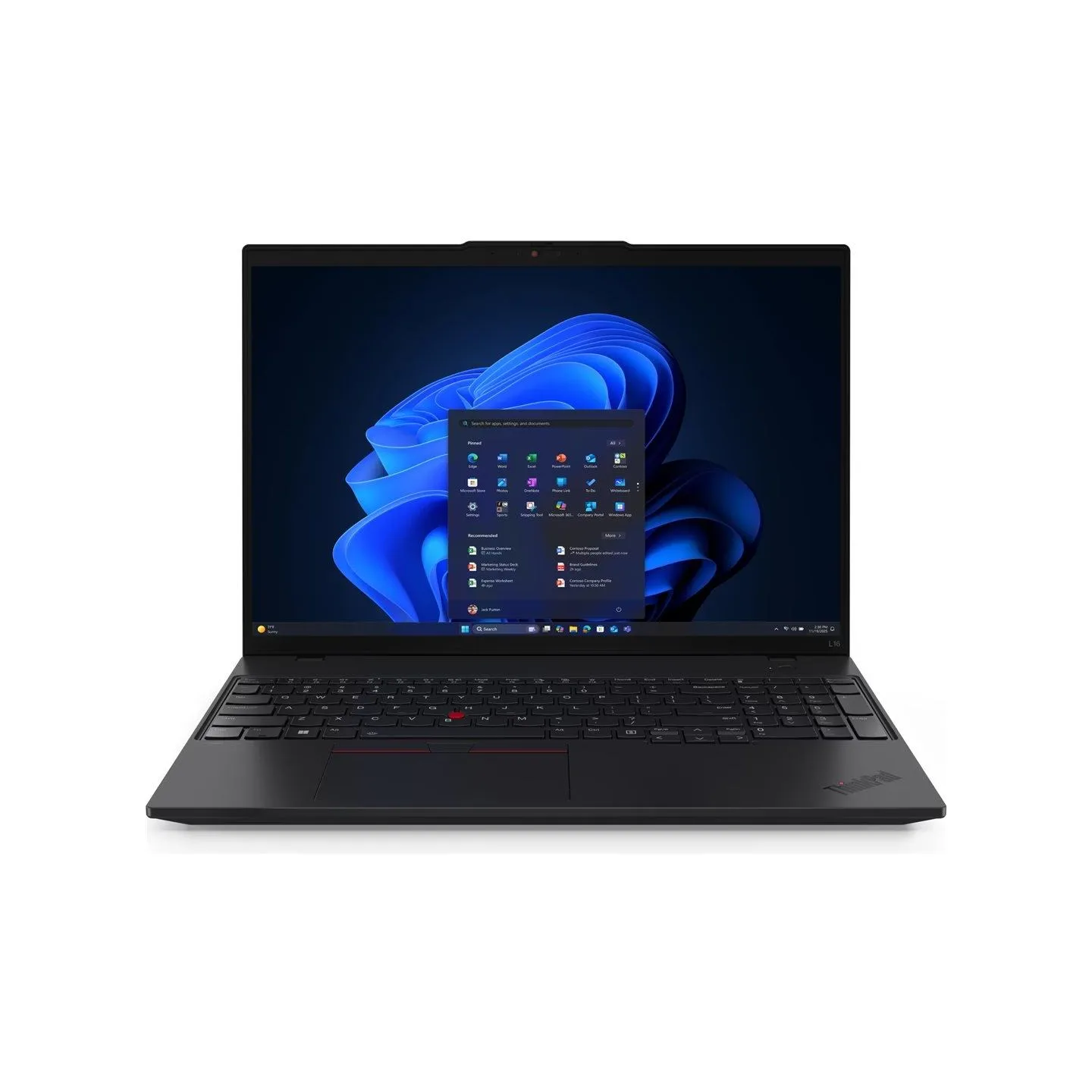 Lenovo ThinkPad L16 G2 Intel | Black | 16 " | IPS | WUXGA | 1920 x 1200 pixels | Anti-glare | Intel Core Ultra 5 | 225U | 16 GB 