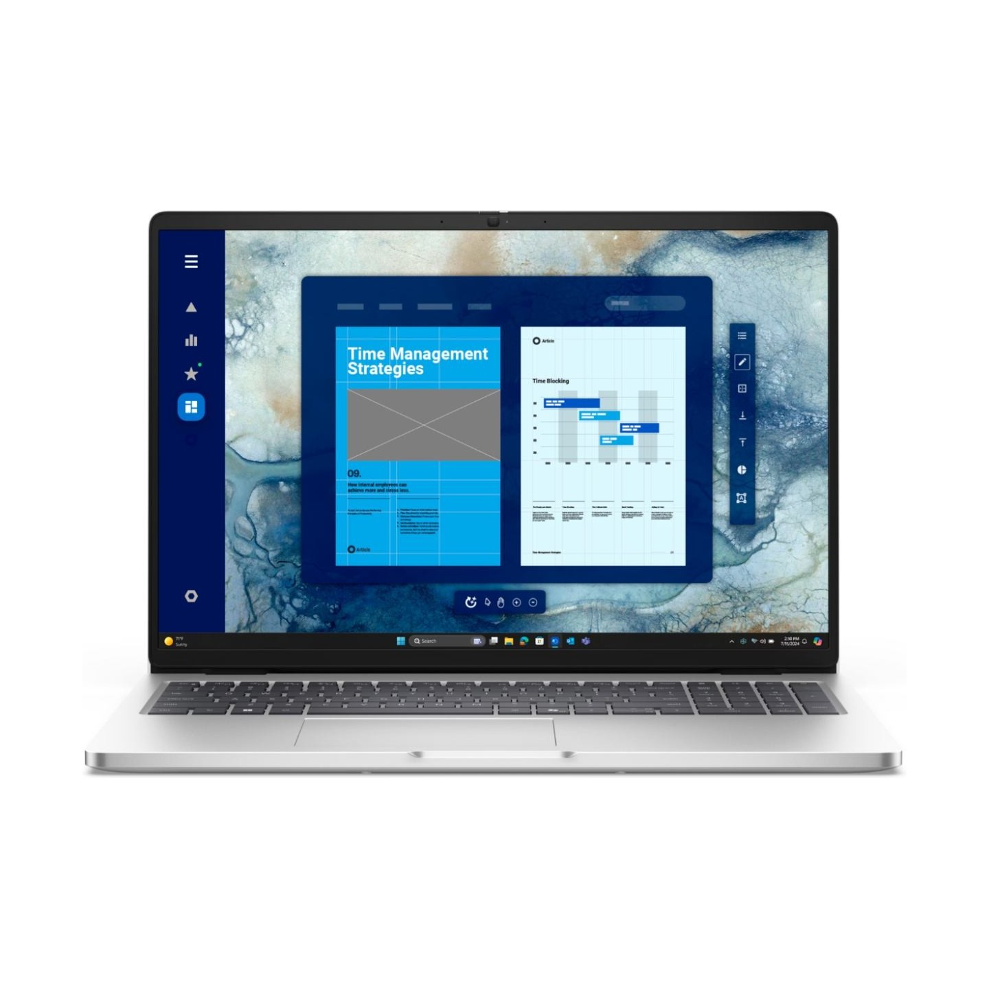 Dell Pro 16 PC16250 | 16 " | FHD+ | Anti-glare | Intel Core Ultra 7 | 255U | 16 GB | Solid-state drive capacity 512 GB | Intel G