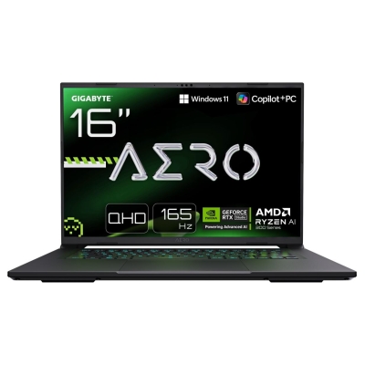 Gigabyte AERO X16 Gaming 1TH | Space Gray | 16 " | IPS | WQXGA | 2560 x 1600 pixels | 165 Hz | Anti-glare | AMD Ryzen AI 7 | 350
