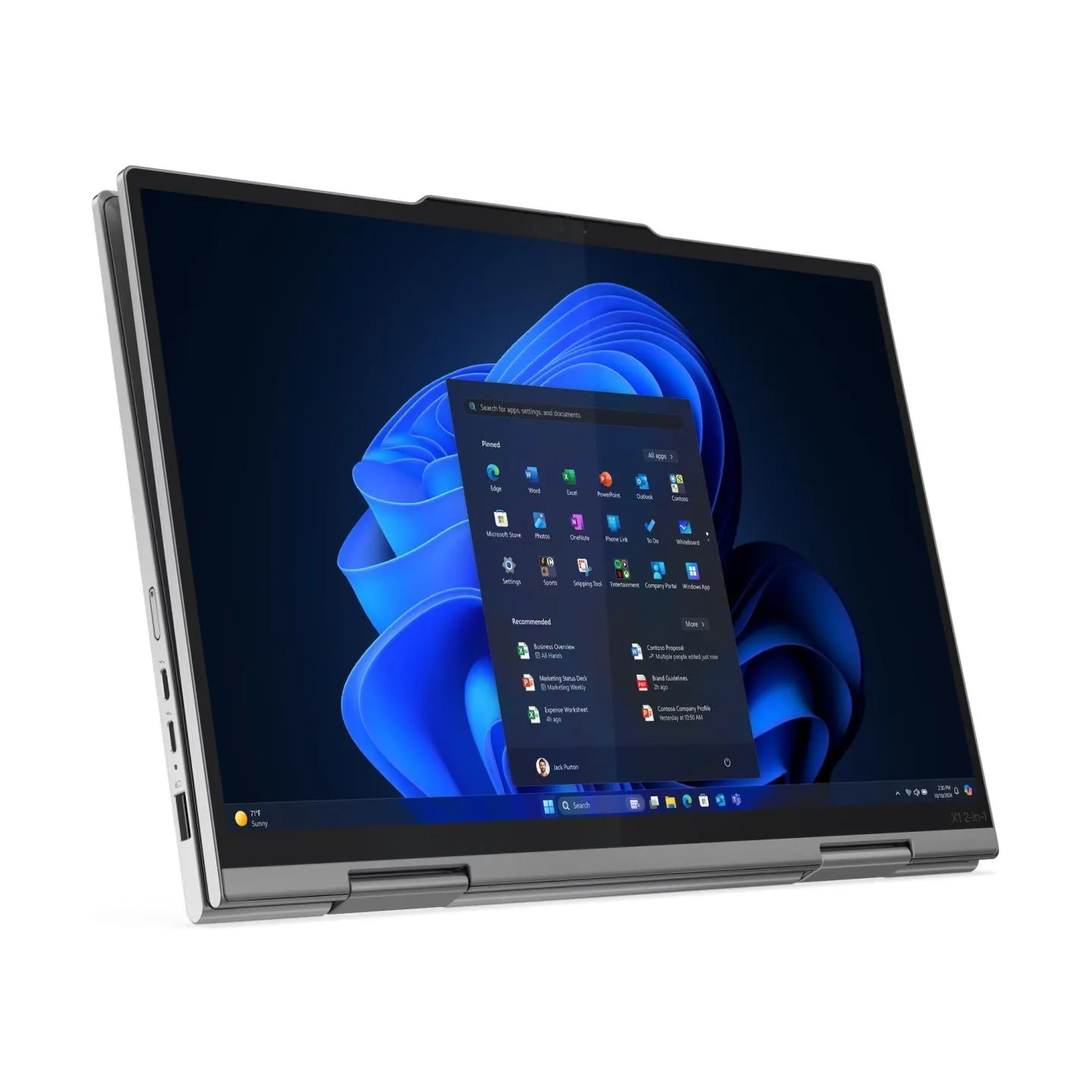 Lenovo | ThinkPad X1 2-in-1 G10 Intel | Grey | 14 " | IPS | Touchscreen | WUXGA | 1920 x 1200 pixels | Anti-glare | Intel Core U