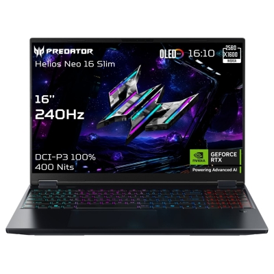 Acer | Predator Helios Neo 16S AI PHN16S-71-7556 | Abyssal Black | 16 " | OLED | WQXGA | 2560 x 1600 pixels | Intel Core Ultra 7