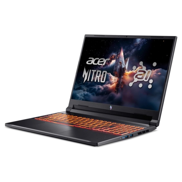 Acer | Nitro V 16 AI ANV16-42-R0W6 | Shale Black | 16 " | IPS | WUXGA | 1920 x 1200 pixels | AMD Ryzen 7 | 260 | 32 GB | DDR5 | 