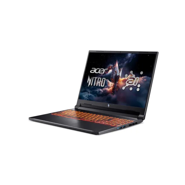 Acer | Nitro V 16 AI ANV16-42-R0W6 | Shale Black | 16 " | IPS | WUXGA | 1920 x 1200 pixels | AMD Ryzen 7 | 260 | 32 GB | DDR5 | 