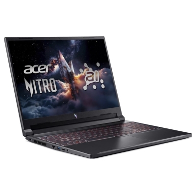 Acer | Nitro V 16 AI ANV16-42-R0W6 | Shale Black | 16 " | IPS | WUXGA | 1920 x 1200 pixels | AMD Ryzen 7 | 260 | 32 GB | DDR5 | 