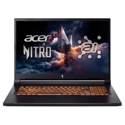 Acer | Nitro V 17 AI ANV17-41-R3C8 | Obsidian Black | 17.3 " | IPS | FHD | 1920 x 1080 pixels | AMD Ryzen 5 | 240 | 16 GB | DDR5