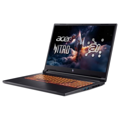 Acer | Nitro V 17 AI ANV17-41-R3C8 | Obsidian Black | 17.3 " | IPS | FHD | 1920 x 1080 pixels | AMD Ryzen 5 | 240 | 16 GB | DDR5