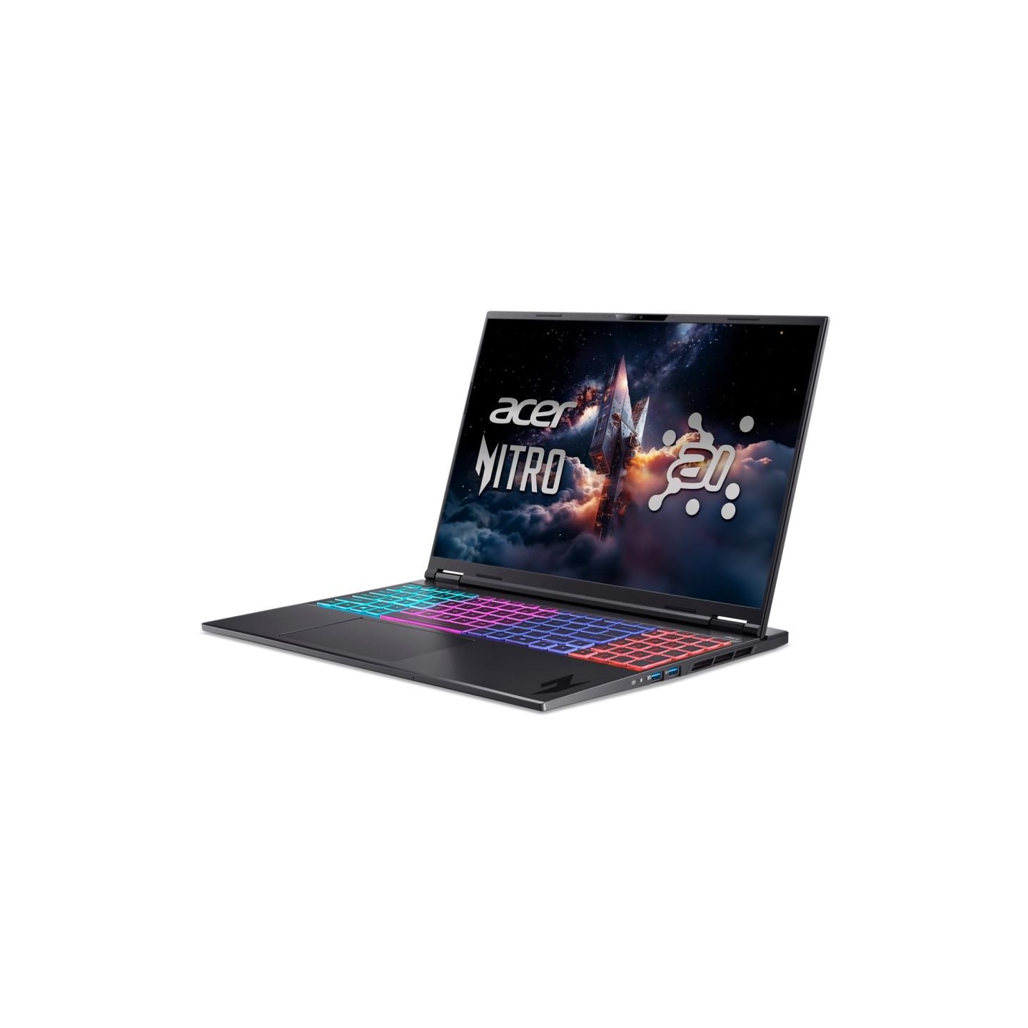 Acer | Nitro V 16S AI AN16S-61-R6Q1 | Obsidian Black | 16 " | IPS | WUXGA | AMD Ryzen AI 7 | 350 | 16 GB | DDR5 | Solid-state dr