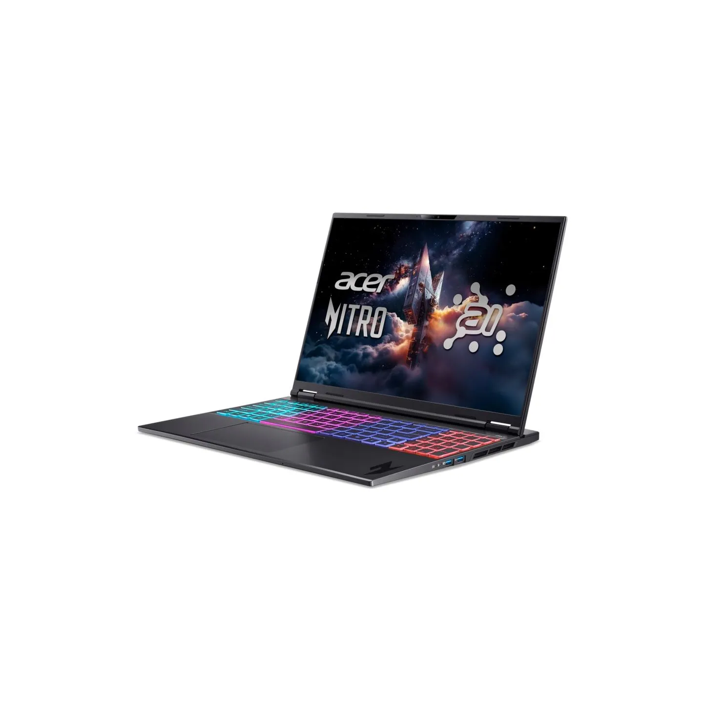 Acer | Nitro V 16S AI AN16S-61-R6Q1 | Obsidian Black | 16 " | IPS | WUXGA | AMD Ryzen AI 7 | 350 | 16 GB | DDR5 | Solid-state dr