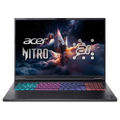 Acer | Nitro 18 AI AN18-61-R25V | Obsidian Black | 18 " | IPS | WQXGA | 2560 x 1600 pixels | AMD Ryzen AI 7 | 350 | 16 GB | DDR5