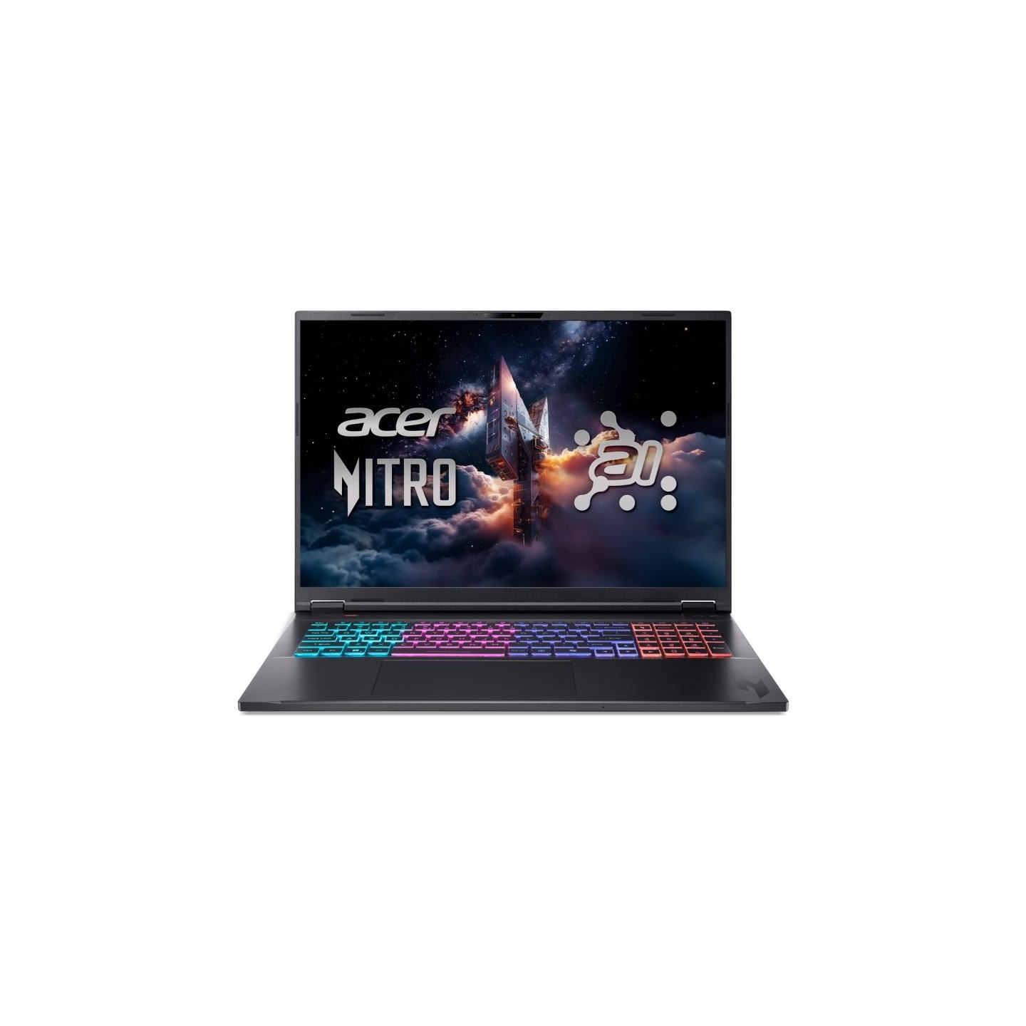 Acer | Nitro 18 AI AN18-61-R25V | Obsidian Black | 18 " | IPS | WQXGA | 2560 x 1600 pixels | AMD Ryzen AI 7 | 350 | 16 GB | DDR5