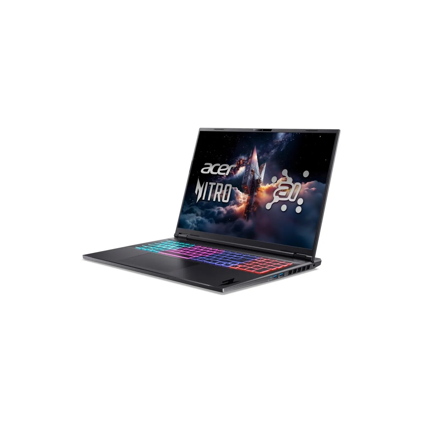Acer | Nitro 18 AI AN18-61-R40J | Obsidian Black | 18 " | IPS | WQXGA | 2560 x 1600 pixels | AMD Ryzen AI 7 | 350 | 16 GB | DDR5