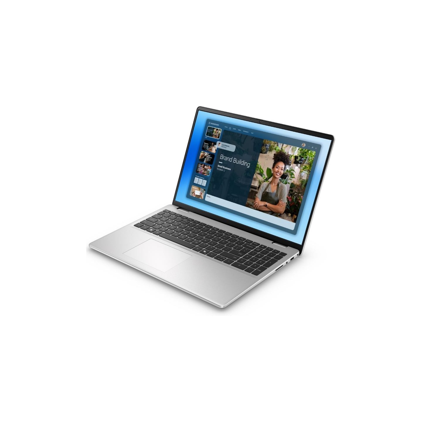 Dell 16 DC16251 | Platinum Silver | 16 " | FHD+ | 1920 x 1200 pixels | Anti-glare | Intel Core 7 | 150U | 16 GB | DDR5 | Solid-s