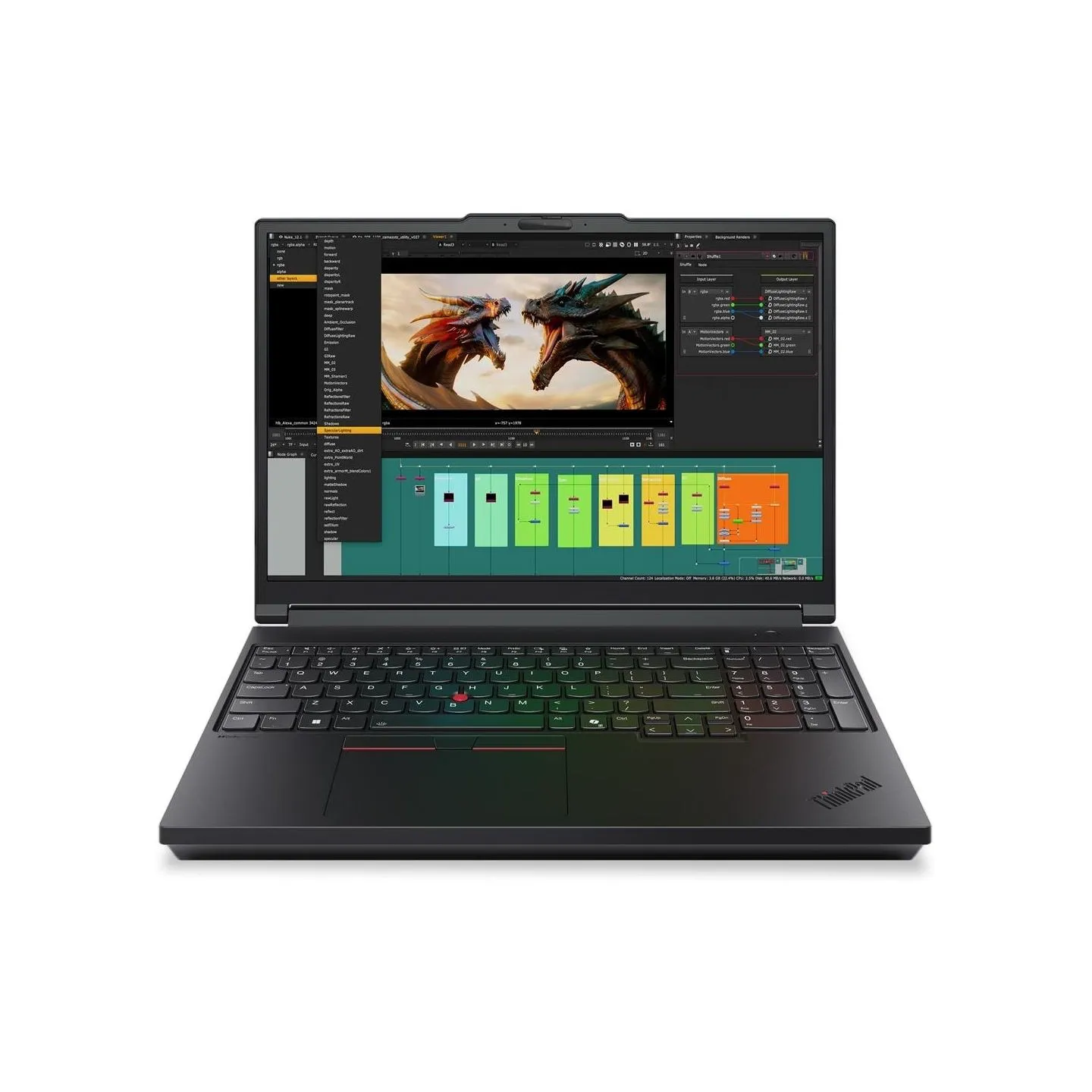 Lenovo TP P16 G3 U7 255HX 16i 64GB 1TB