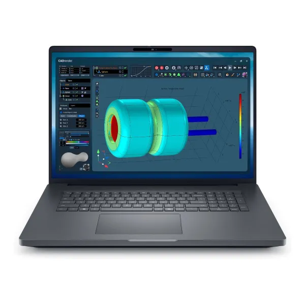 Dell Pro Max 18 Plus MB18250 | 18 " | LCD | QHD+ | 2560 x 1600 pixels | Intel Core Ultra 7 | 265HX | 32 GB | DDR5 | Solid-state 