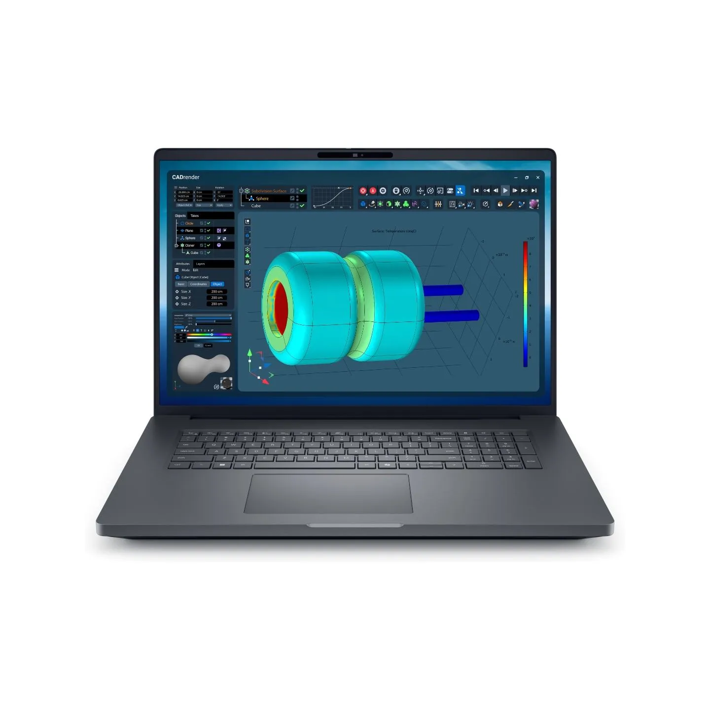 Dell Pro Max 18 Plus MB18250 | 18 " | LCD | QHD+ | 2560 x 1600 pixels | Intel Core Ultra 9 | 285HX | 32 GB | DDR5 | Solid-state 