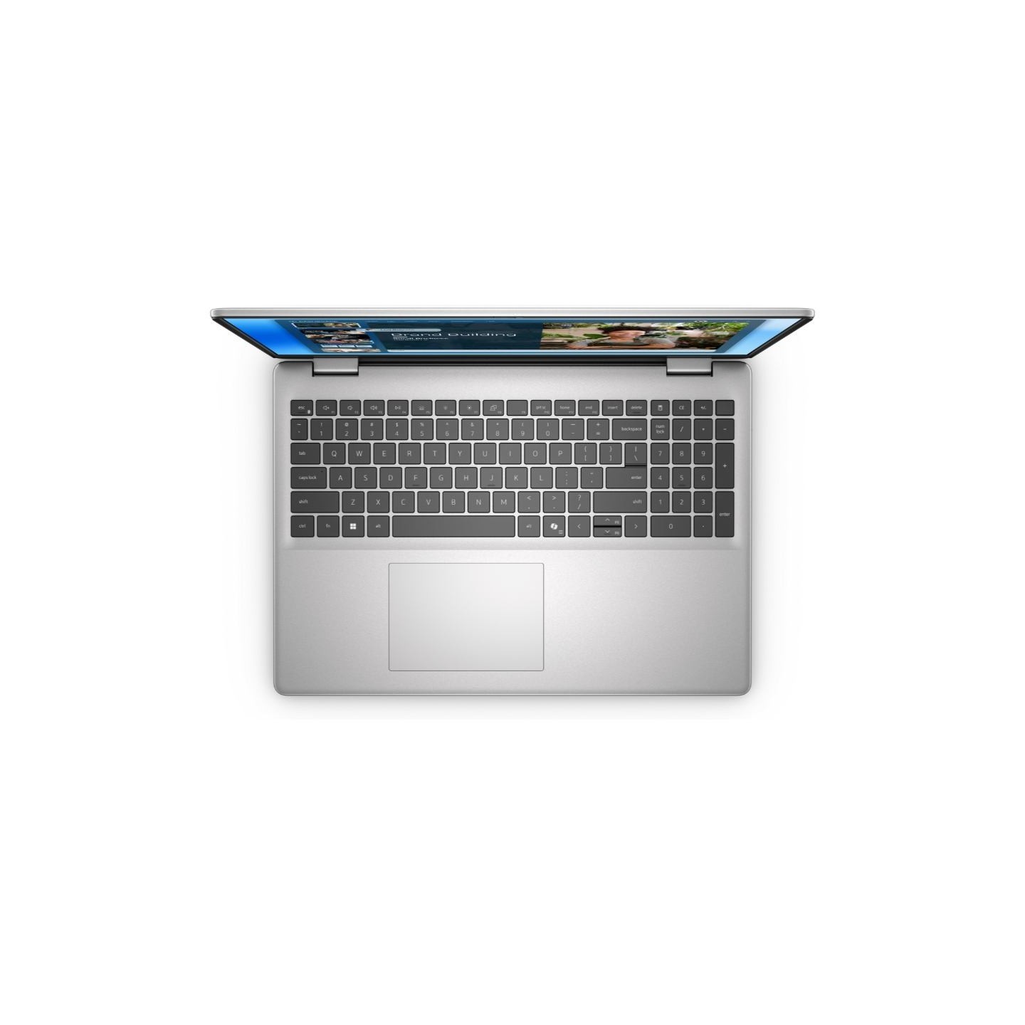 Dell 16 DC16251 | Platinum Silver | 16 " | FHD+ | 1920 x 1200 pixels | Anti-glare | Intel Core 7 | 150U | 16 GB | DDR5 | Solid-s