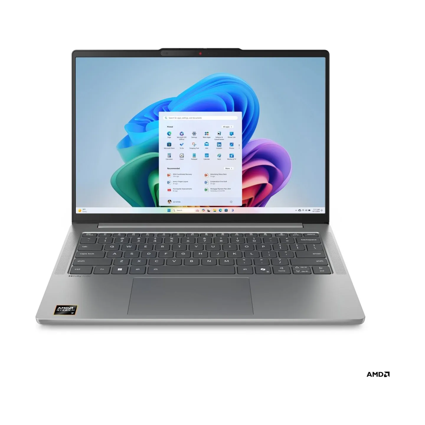 Lenovo IdeaPad Slim 5 14ARP10 | Luna Grey | 14 " | IPS | WUXGA | 1920 x 1200 pixels | Anti-glare | AMD Ryzen 5 | 7535HS | 16 (2x