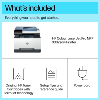 HP Color LJ Pro MFP 3302sdw 25ppm Prntr