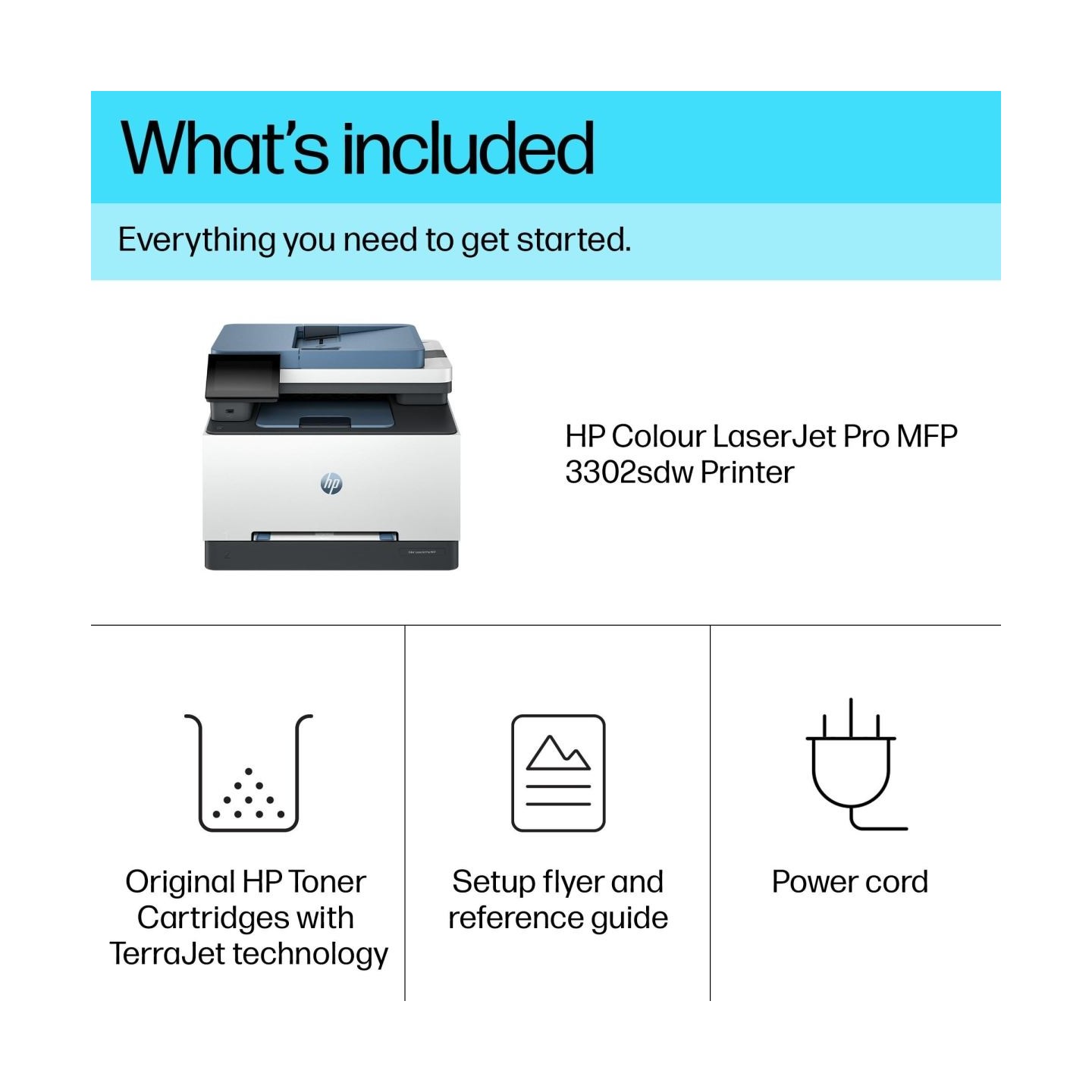 HP Color LJ Pro MFP 3302sdw 25ppm Prntr