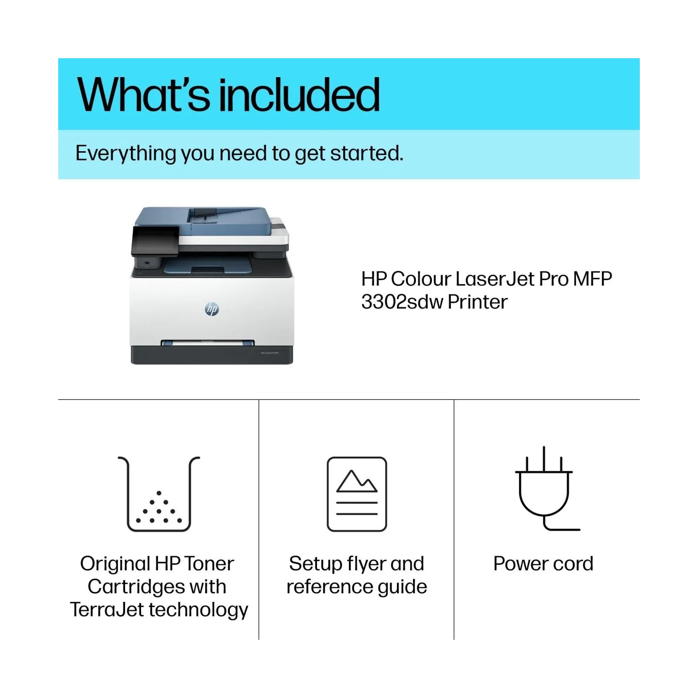 HP PRINTER/COP/SCAN/3302SDW 499Q6F#B19 HP