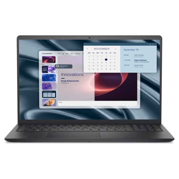 Dell Pro 15 Essential PV15255 | Carbon Black | 15.6 " | FHD | 1920 x 1080 pixels | AMD Ryzen 5 | 7520U | 8 GB | LPDDR5 | Solid-s