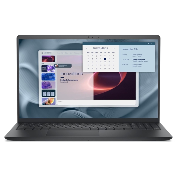 Dell Pro 15 Essential PV15250 | Carbon Black | 15.6 " | FHD | 1920 x 1080 pixels | Anti-glare | Intel Core i7 | i7-1355U | 16 GB