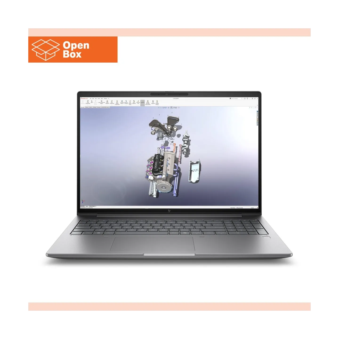 HP ZBook X G1i Mobile Workstation 16 - OPENBOX - Ultra 9-285H, 64GB, 1TB SSD, RTX PRO 2000 Blackwell 8GB, 16 WQXGA 400-nit AG, 5