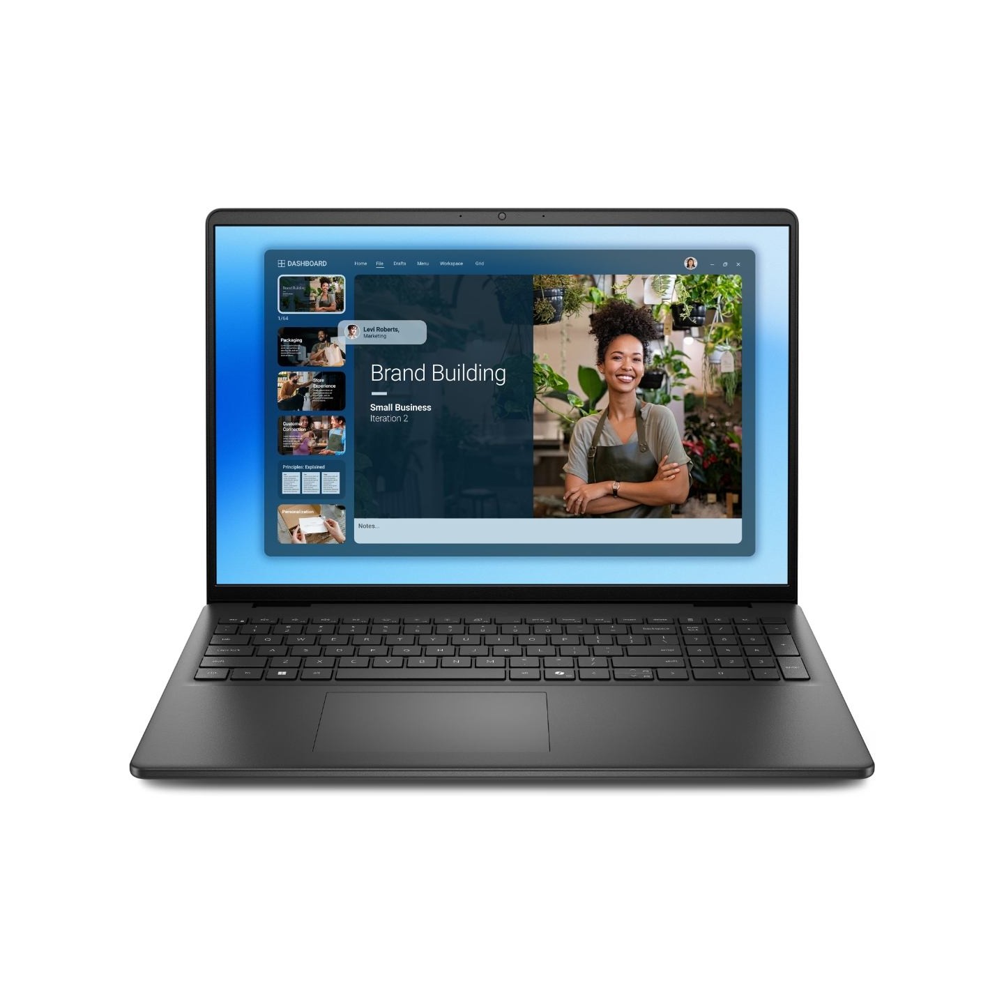 Dell 16 DC16250 | Carbon Black | 16 " | 2K | 1920 x 1200 pixels | Anti-glare | Intel Core 5 | 120U | 16 GB | DDR5 | Solid-state 
