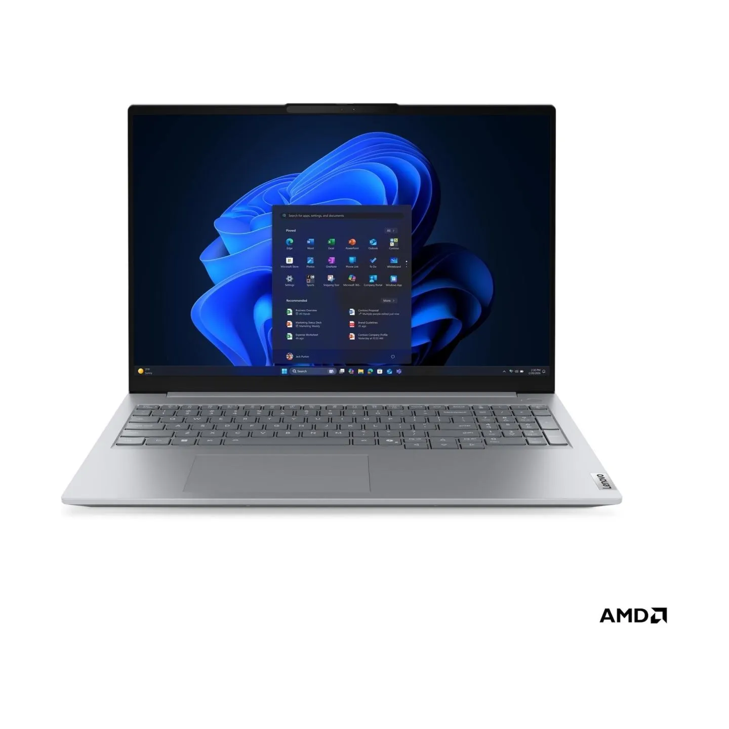 Lenovo ThinkBook 16 G9 AHP | Arctic Grey | 16 " | IPS | WUXGA | 1920 x 1200 pixels | Anti-glare | AMD Ryzen 7 | 250 | 32 (2x16GB