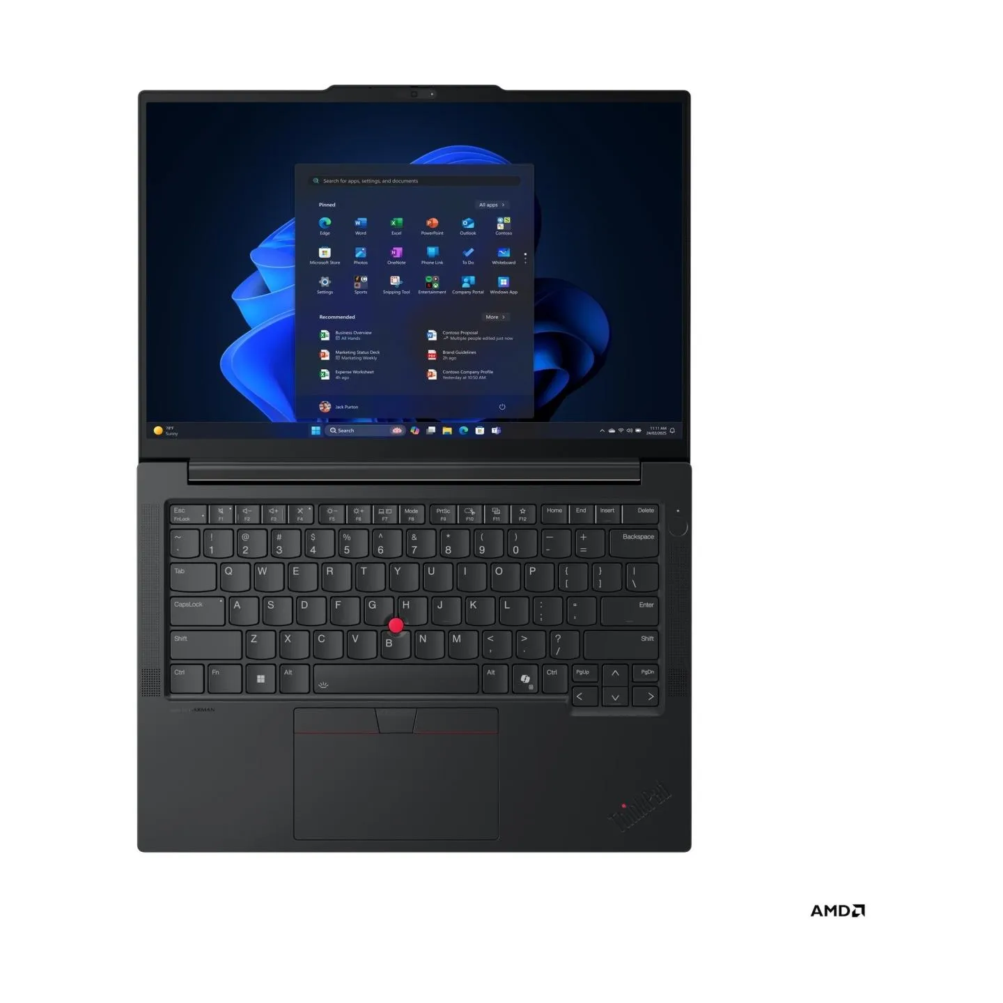 Lenovo ThinkPad E14 G7 AMD | Black | 14 " | IPS | WUXGA | 1920 x 1200 pixels | Anti-glare | AMD Ryzen 7 | 250 | 16 GB | SODIMM D