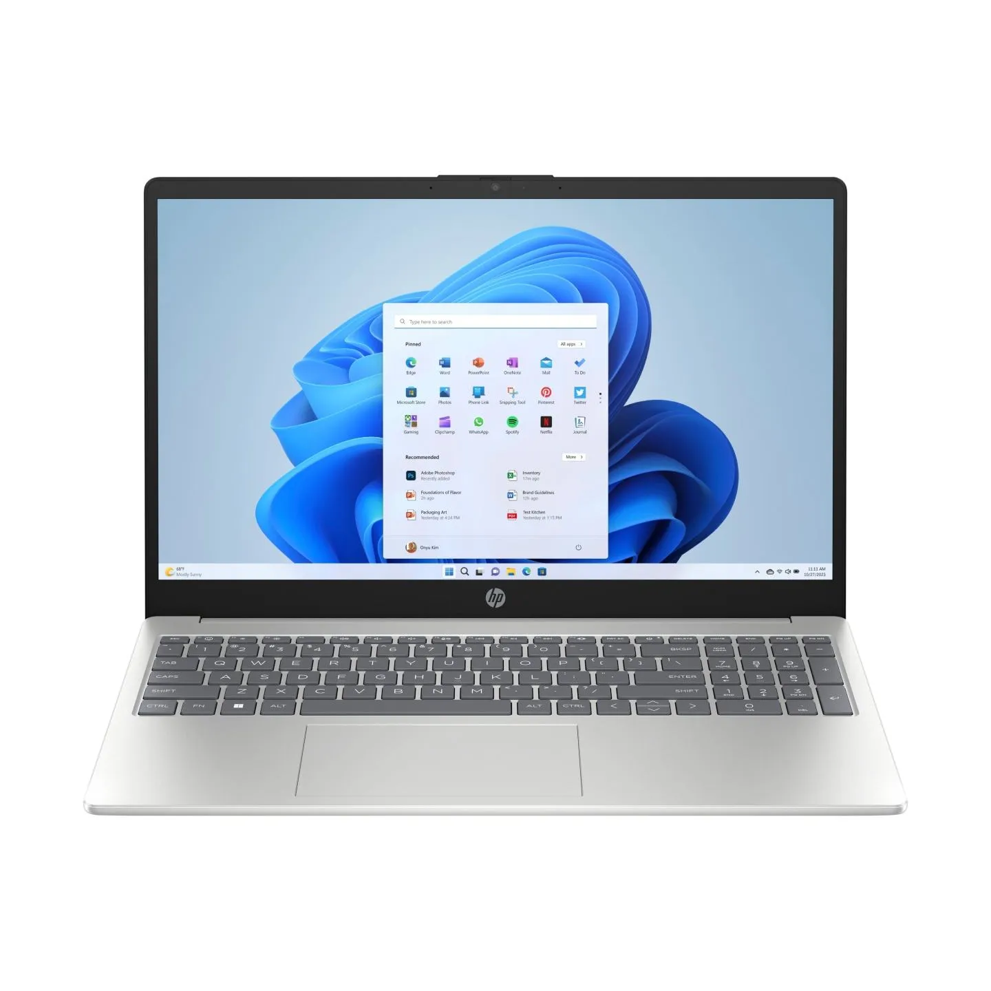 HP 15 | 15-fc0217nw | Silver | 15.6 " | IPS | FHD | 1920 x 1080 pixels | Anti-glare | AMD Ryzen 7 | 5825U | 16 GB | DDR4 | Solid