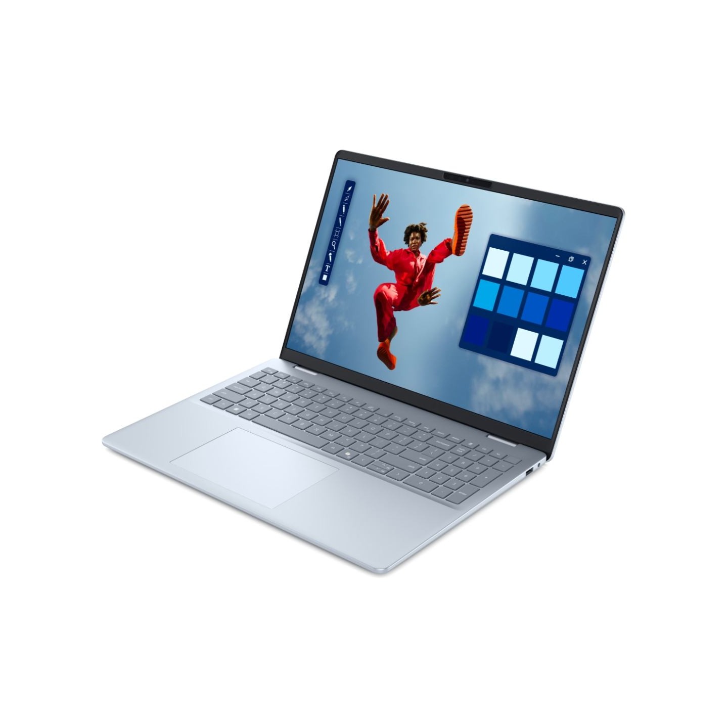 Dell Plus 16 DB16250 | Ice Blue | 16 " | Touchscreen | 2K | 2560 x 1600 pixels | Intel Core Ultra 9 | 288V | 32 GB | LPDDR5X | S