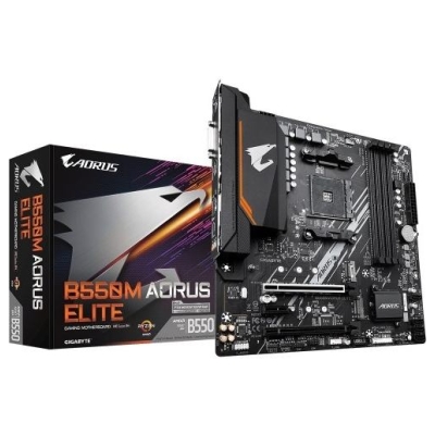 Gigabyte B550M AORUS ELITE AM4 4DDR4 2HDMI/DVI-D mATX